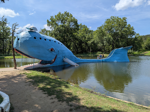 The blue whale of Catoosa
